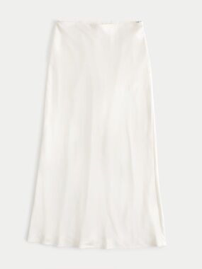 NWT Hollister Satin Maxi Skirt